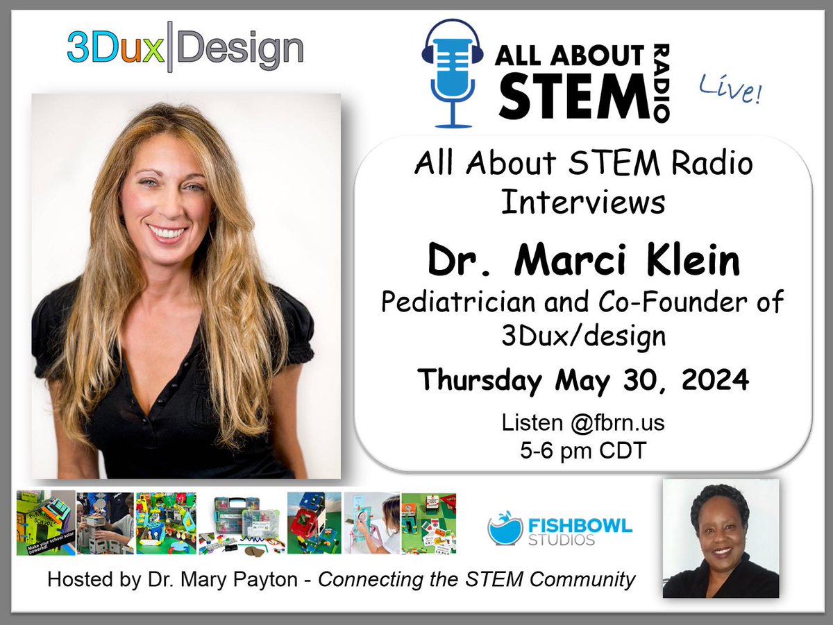 How a pediatrician became a STEM entrepreneur (and the challenges along the way!). Check it out tonight at 7pm EST fbrn.us #stemeducation #startup #edtech #EntrepreneurLife #PBL #makereducation