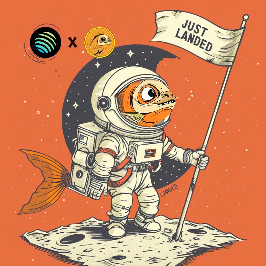 $GODLEN FISH tweet media