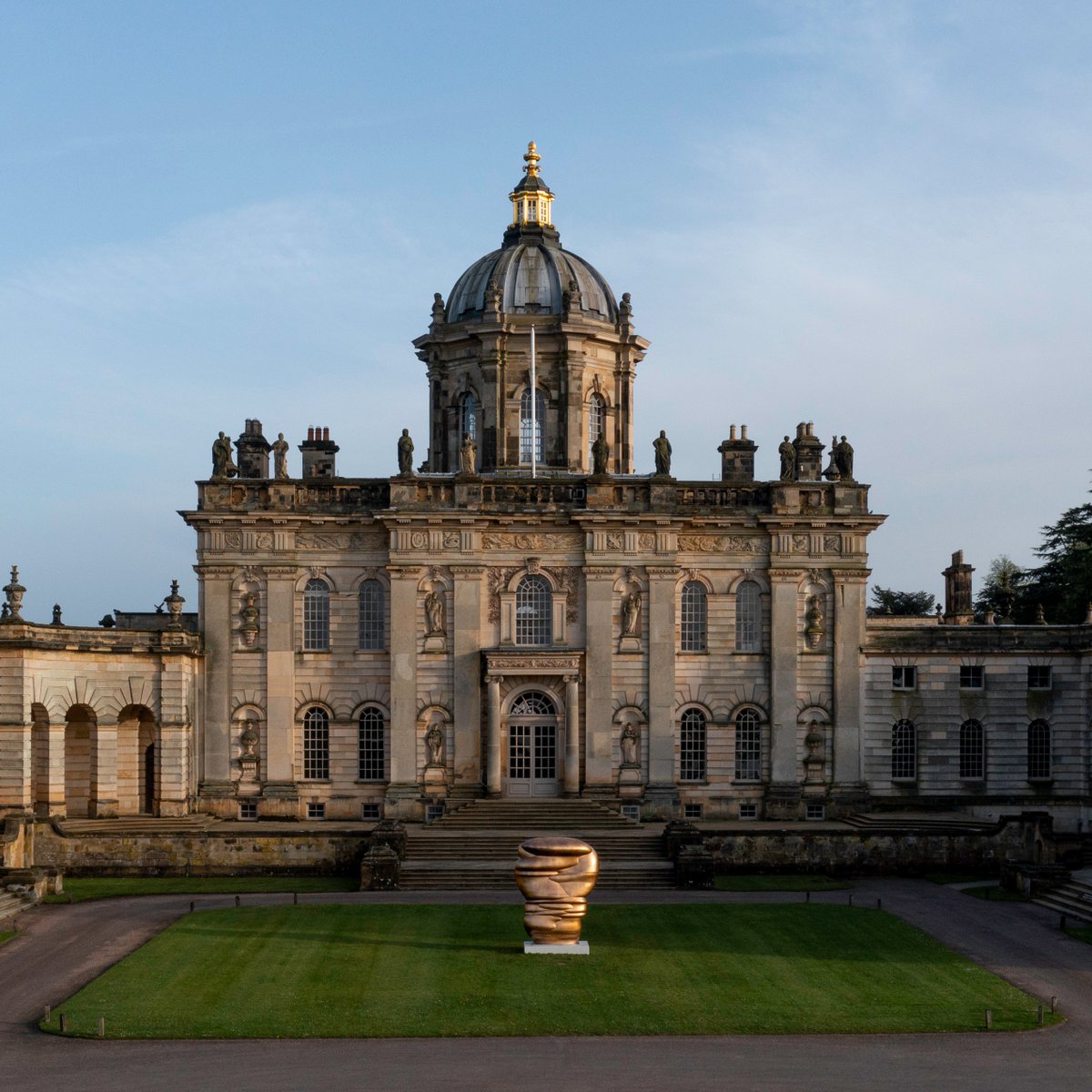 Our headline contemporary sculpture exhibition, Tony Cragg at Castle Howard, is open until 22 September. See several large-scale sculptures in the Gardens, as well as sculptures and works on paper in historic rooms of the House. Supported by @ThaddaeusRopac 📷 Nick Howard