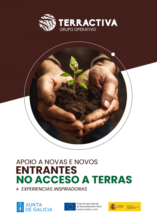 O Grupo Operativo Terractiva vén de publicar unha guía con experiencias inspiradoras a nivel europeo co obxectivo de facilitar o acceso á terra agraria a persoas sen experiencia no sector agrario como a explotacións sen relevo garantido. Velaquí a tedes: i.gal/5NHBI.