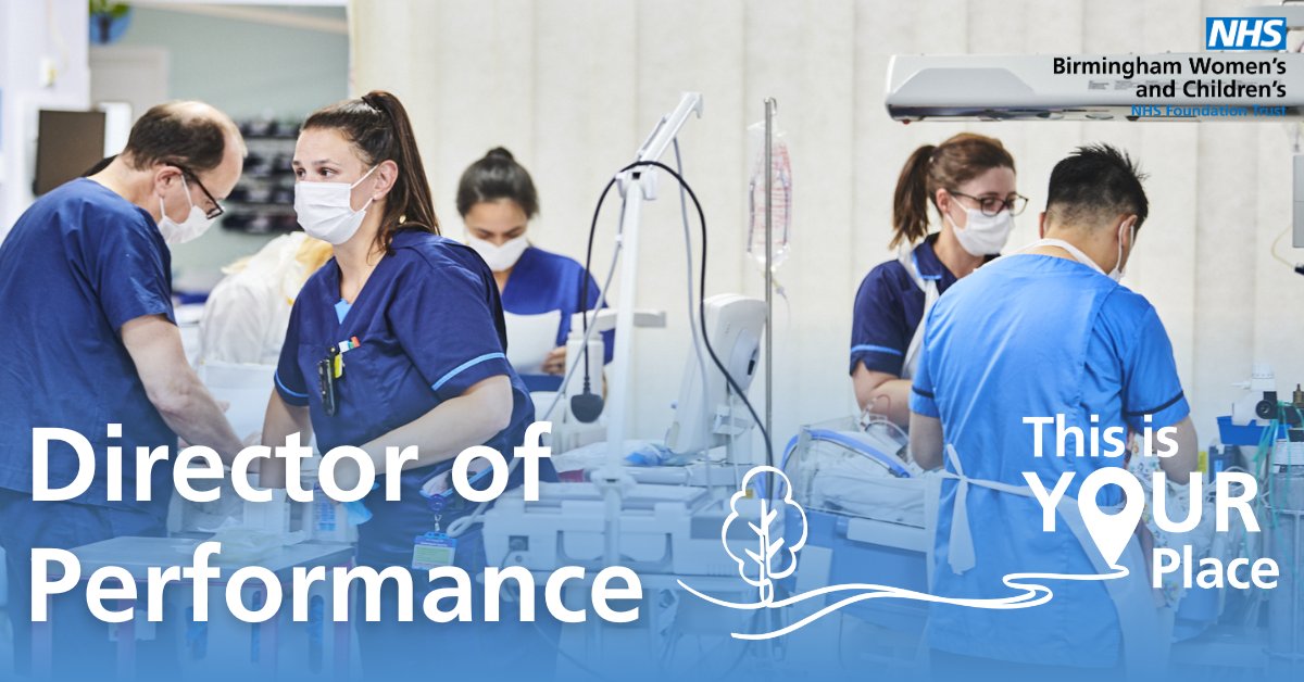 We have an opportunity for a Director of Performance to join our unique Trust and continue developing our high-performance culture  #ThisIsYourPlace

Visit our website and scroll down to find out more: orlo.uk/Xoebw