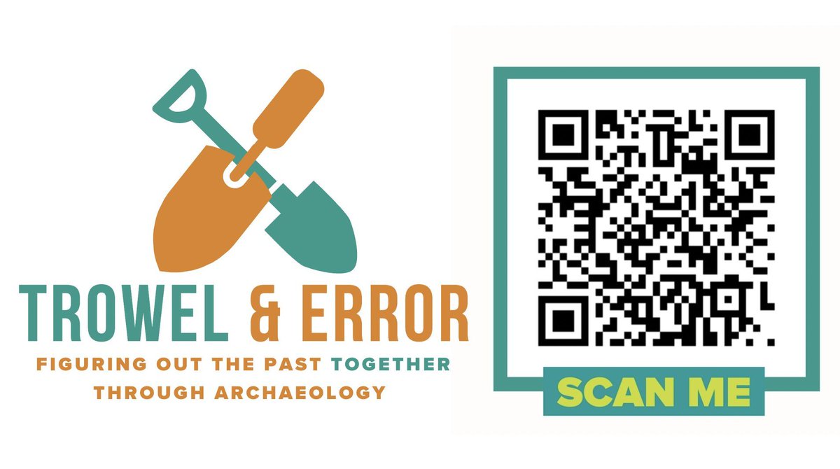 We've teamed up with @archaeologyuk to understand how archaeology can be more accessible for everyone. You can help by taking part in our new survey. You don't need any knowledge of archaeology! Scan the QR code or follow this link 👇 buff.ly/3R4SoN0