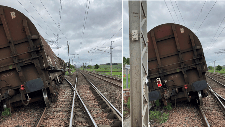 ⚠️ Services in Lancashire and Cumbria have been suspended after a freight train derailed on Wednesday afternoon.

We're working as fast as possible to make the route safe again for your journeys:

➡️ networkrailmediacentre.co.uk/news/passenger…

Check before you travel:

➡️ nationalrail.co.uk