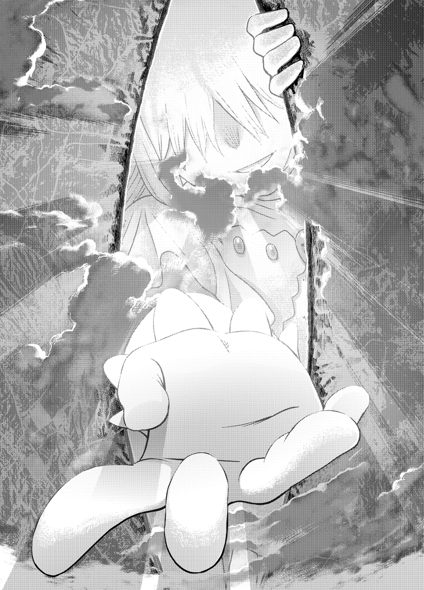 言われて思い出した、自分の描いた中で最大級の巨女。 