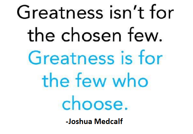 There is a difference between great and greatness. Great can be achieved by an individual. Greatness? Greatness is about combining individual talents to elevate the entire team. Prioritize the team, and greatness will follow.