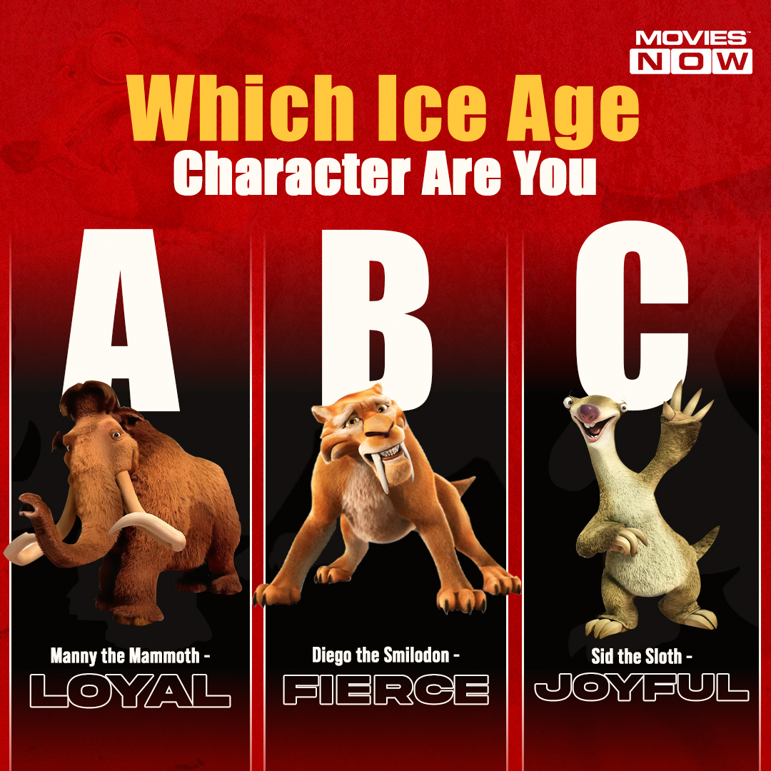 Time to chill with your Ice Age alter ego! 🧊 #ICeAge #MannytheMammoth #DiegotheSmilodon #SidtheSloth #IceAgeMeltDown #IceAge3 #CharacterOfIceAge #AnimatedMovies #Movies #MoviesNow