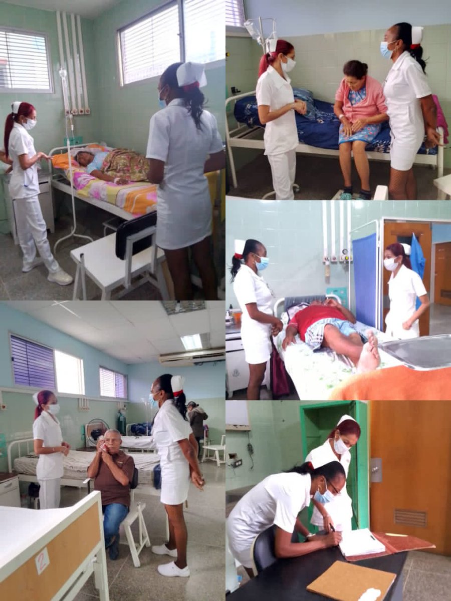 Entrega y recibo de turno de enfermería en el  CDI Miranda. Estado Carabobo. #CubaCoopera #CubaPorLaVida #40AniversarioUCCM