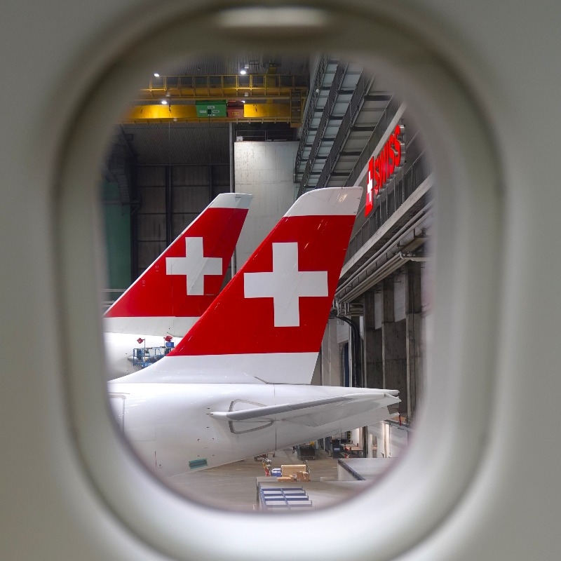 As a passenger, you only see a fraction of what it takes to keep an aircraft airworthy. ✈ In the hangar, we perform a variety of inspections and service work and look forward to giving you a closer look into our world. ⚙😍 Photo by @pabloblackblade on Instagram #flyswiss