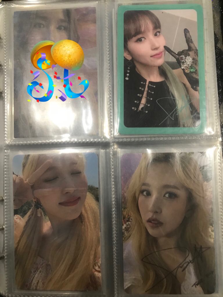 JazKItemZ's tweet photo. wts lfb ph

TWICE Mina pcs tingi
Mina fancy signed - ₱250.00
Mina m&amp;m signed - ₱250.00
Mina m&amp;m - ₱180.00

- onhand
- mint condition

comment or dm me📩

#TWICE nayeon jeongyeon momo sana jihyo mina dahyun chaeyoung tzuyu pc ph oishi owow owow fol ewo b1&amp;2 more more fanmeet https://t.co/nN9uMFCVVl