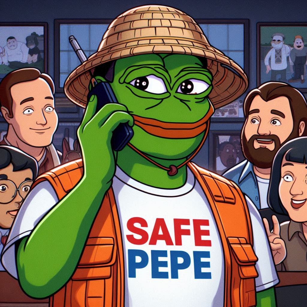 GM are we feeling SAFE? $SPEPE

ANNOUNCEMENT COMING SOON! 👀🚀

8kH8DzBD2rQYzEZ3mwfq4FZvTEEk7h7BmqsFSNiGtecA