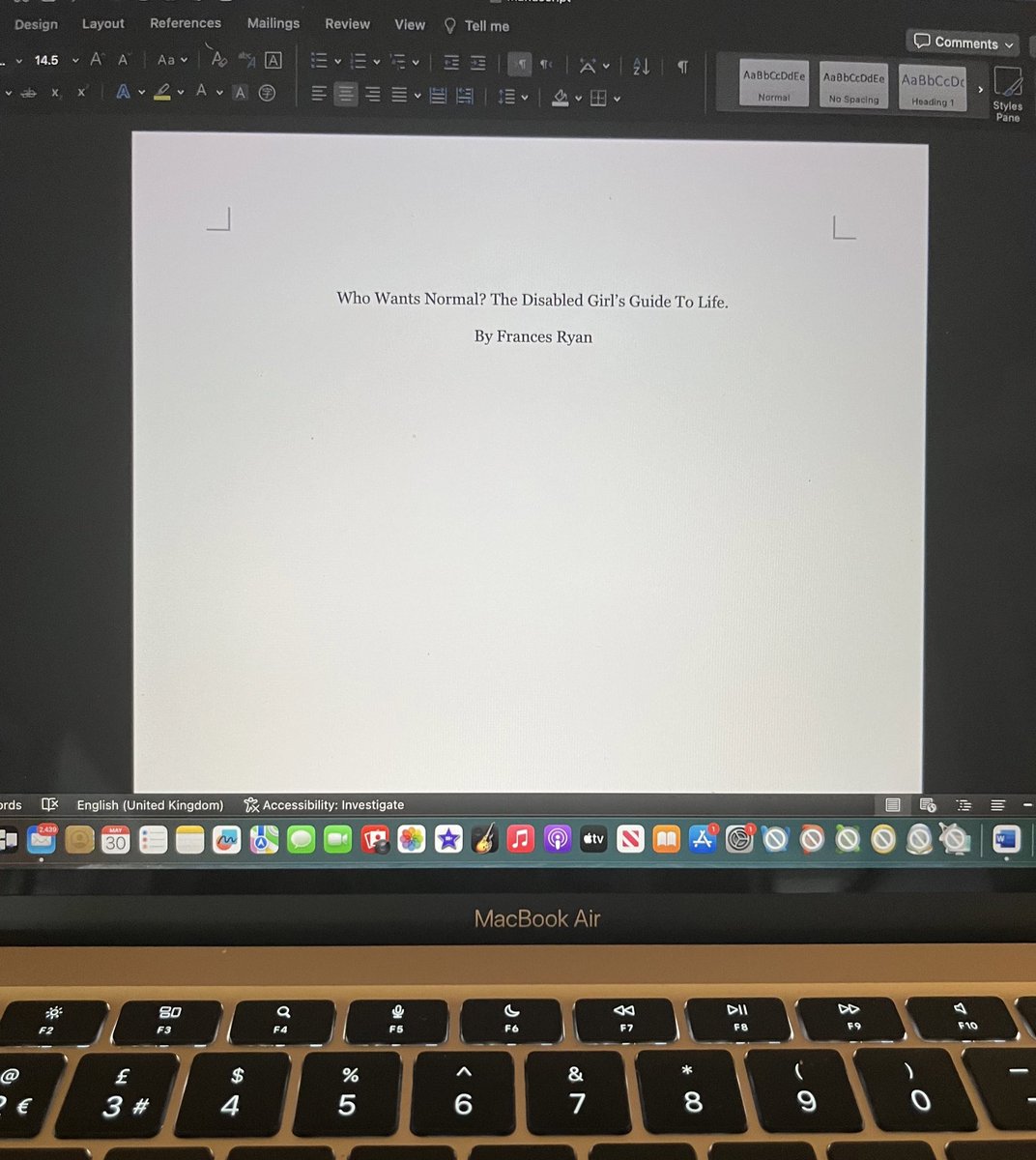 Four years. One bed. Over fifty well known disabled women and non-binary people. Who Wants Normal? The Disabled Girl’s Guide To Life is finished (well, edits withstanding)! Out with @FigTreePenguin in spring 2025.