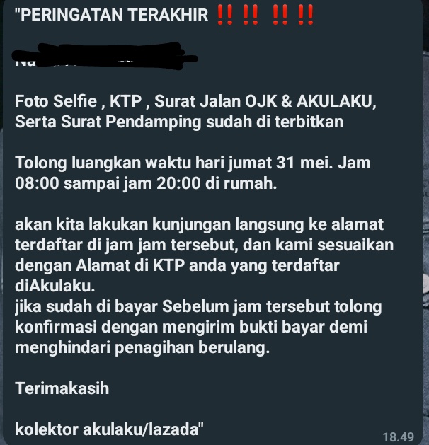 lawyder's tweet photo. please ini akulaku bakal nyamperin ke rumah ga sih, takut banget 😭😭😭 #telbay #galbay https://t.co/GgiHgI4pkB