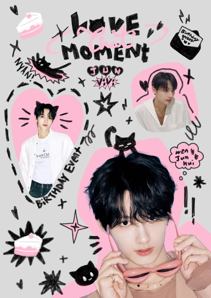vivi960610's tweet photo. ꕀ꙳ 

ٛ𝗛𝗮𝗽𝗽𝘆 𝗝𝘂𝗻𝗵𝘂𝗶 𝗱𝗮𝘆 
𝖻𝗂𝗋𝗍𝗁𝖽𝖺𝗒 𝖼𝖺𝖿𝖾 𝖾𝗏𝖾𝗇𝗍 𝟤𝟢𝟤𝟦 ٛ ⁔.  ̫ .⁔ٛ ٍ 💗🖤
𝙞𝙣 𝙎𝙀𝙊𝙐𝙇

RT추첨 5분께 선착특전 제외한 모든 특전 보내드립니다.

#文俊辉 #준 #ジュン #세븐틴 #SEVENTEEN
#セブチ https://t.co/am70U9ORVc