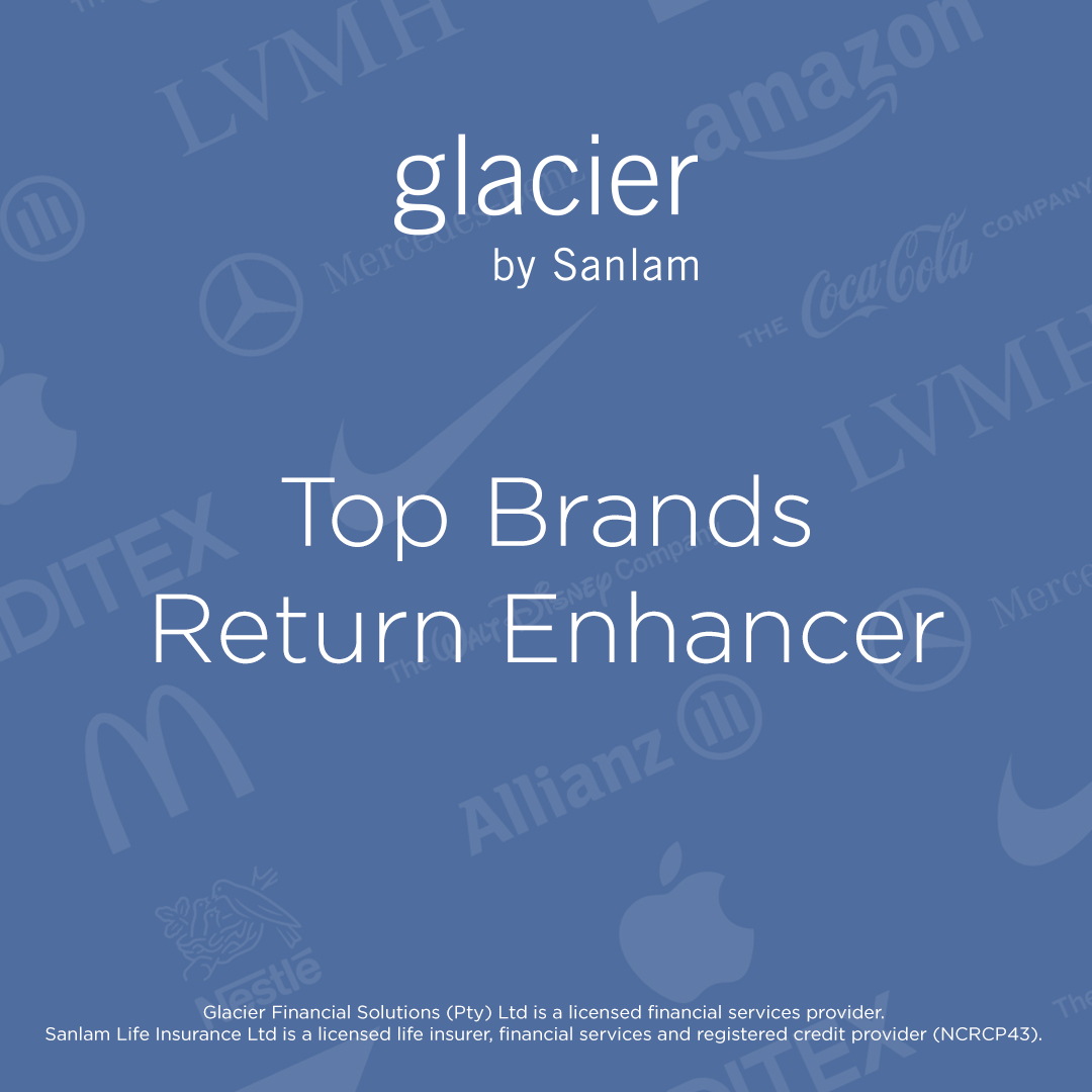 GlacierBySanlam's tweet photo. Invest in the Glacier Top Brands Return Enhancer: a 5-year plan linked to top global brands, with defined minimum and enhanced returns.
Close date: 31 May 2024. Contact your advisor.
Learn more: https://t.co/DfYFCrkfvm
#GlacierTopBrands
#OffshoreExposure
#ThinkWorldClass https://t.co/AyHrKflahO