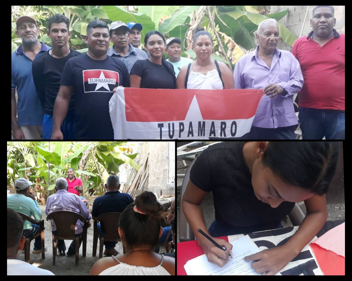 'La unidad del pueblo es como el sol que ilumina el camino hacia la revolución' Hugo Chávez En el Mpio. San Juan de Capistrano Edo. Anzoàtegui junto a nuestro camarada @DavidTupamaro Resp. Nal de Formación, DR y Militancia se caracterizó y conformo la nueva estructura Municipal.