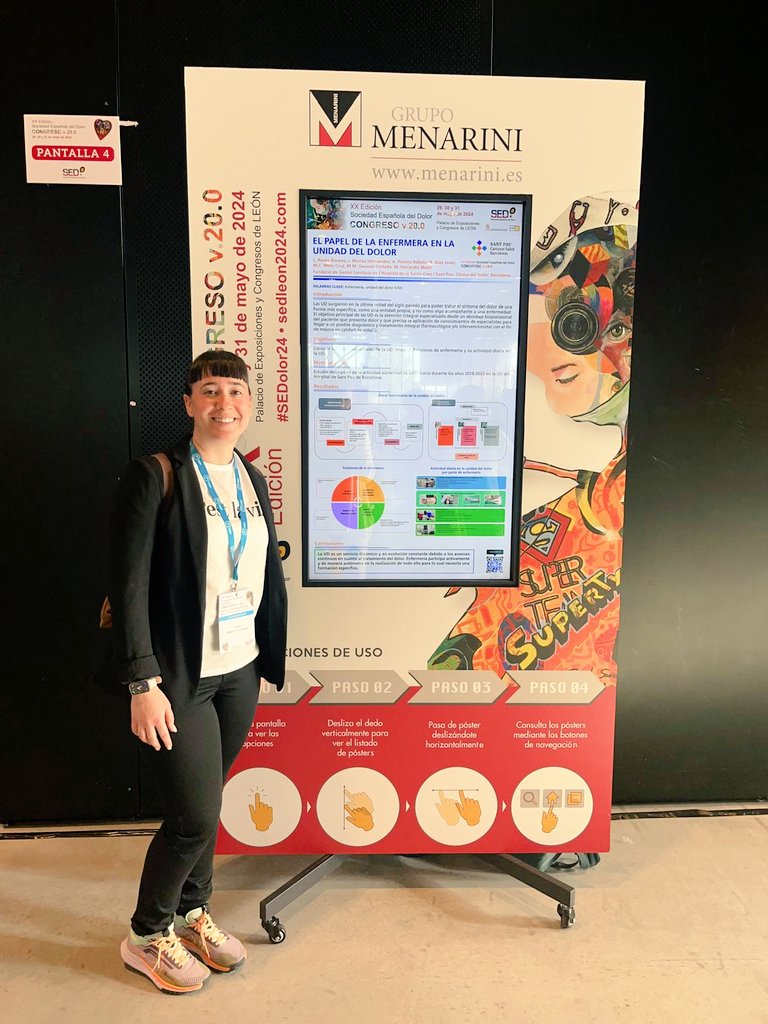 "Enfermeria en la Unidad del Dolor: Dando visibilidad y alivio a través del cuidado integral." en #SEDOLOR24
#GTSED_Enfermería
#HospitalSantPau