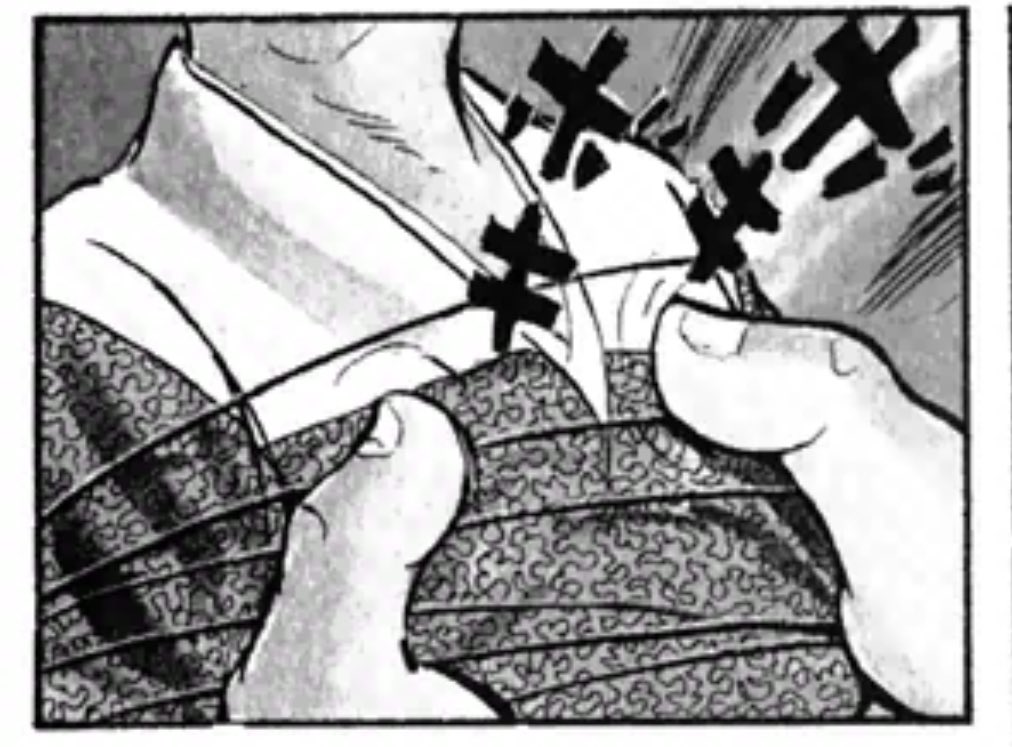 コラ!!
どう見てもそこは乳首じゃないか!!! 