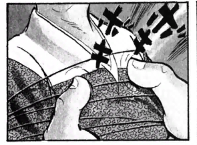 コラ!!
どう見てもそこは乳首じゃないか!!! 