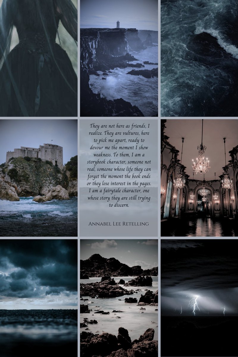 POE x BRIDGERTON

When an unleashed magic brings the ghosts of Evermore castle back to life during their weeklong ball, estranged sisters Annabel Lee & Lenore Evermore are forced to work together before their castle by the sea becomes their tomb by the sea

#kidlitpit #ya #f #h