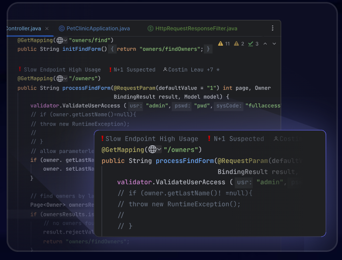Digma_ai's tweet photo. Automatically identify code performance issues 🔎 

Digma continuously profiles your application in dev, test, and prod, to find bottlenecks and scaling problems in your code. 

https://t.co/koLEB7KbYF

#java #springboot @jetbrains #continuousfeedback https://t.co/nul63DZC6K