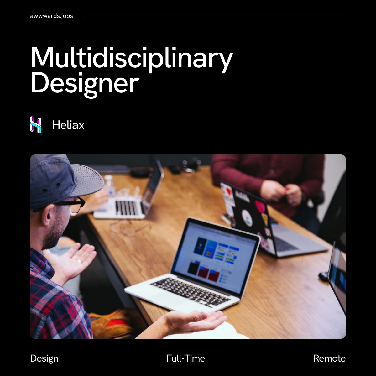 AwwwardsJobs's tweet photo. Job Alert!! π¨
The remote-first public goods lab @heliaxdev is looking for an enthusiastic #MultidisciplinaryDesigner to join their team! If you think you have what it takes, apply here: https://t.co/EASB8pZZ9I https://t.co/0NT1zeFLoW