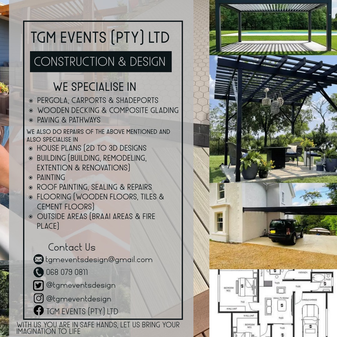 Hopefully Everyone Voted Right making proper decisions for us and our next generation 
While we on that 
For any kind of Pergolas I'm you boy check out these images even for details 
We will make you a proper outdoor thing for Sunmer 
#ElectionResults 
THE IEC 
MK 
Eastern Cape