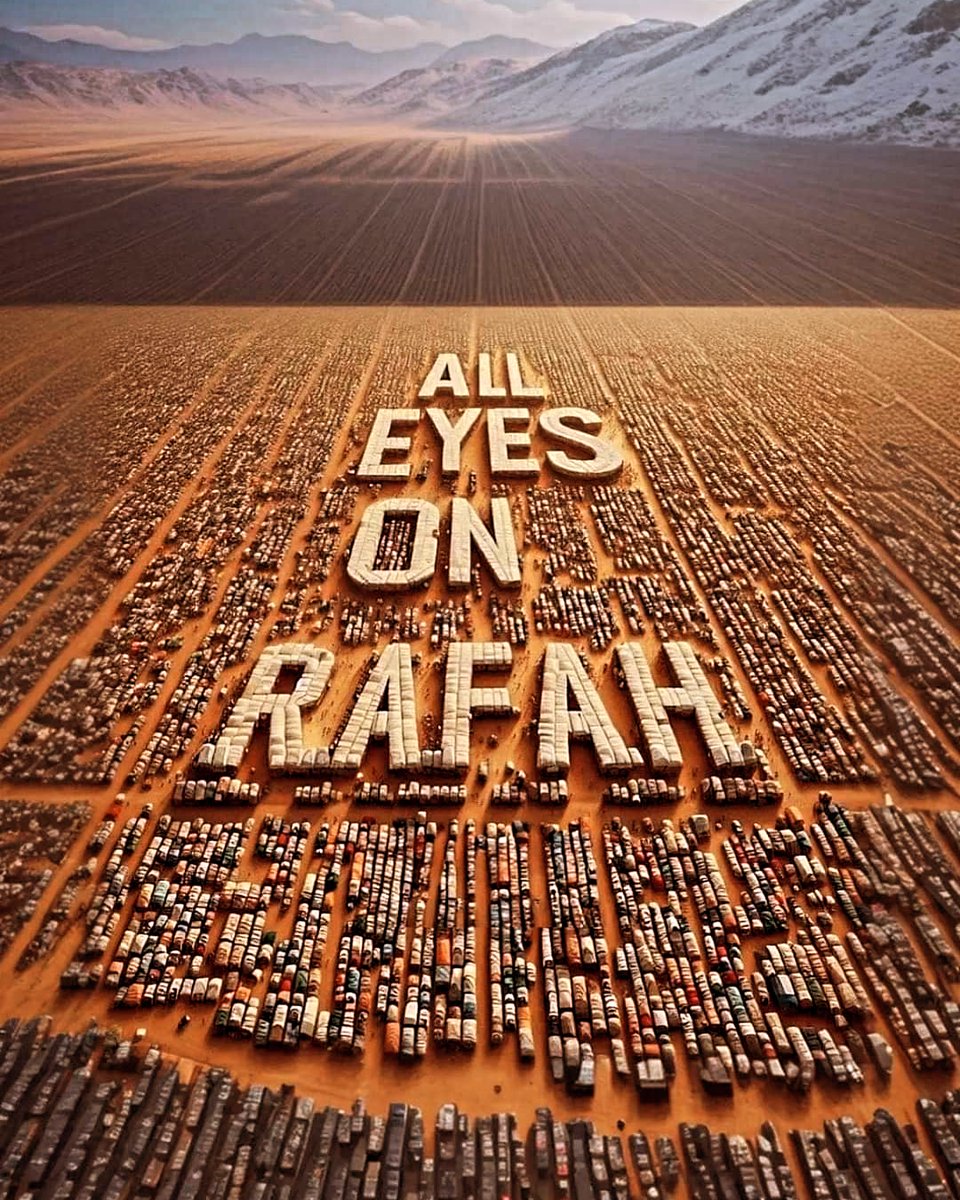 RocksrkK's tweet photo. #alleyeonrafah https://t.co/XYuuQEd0VR