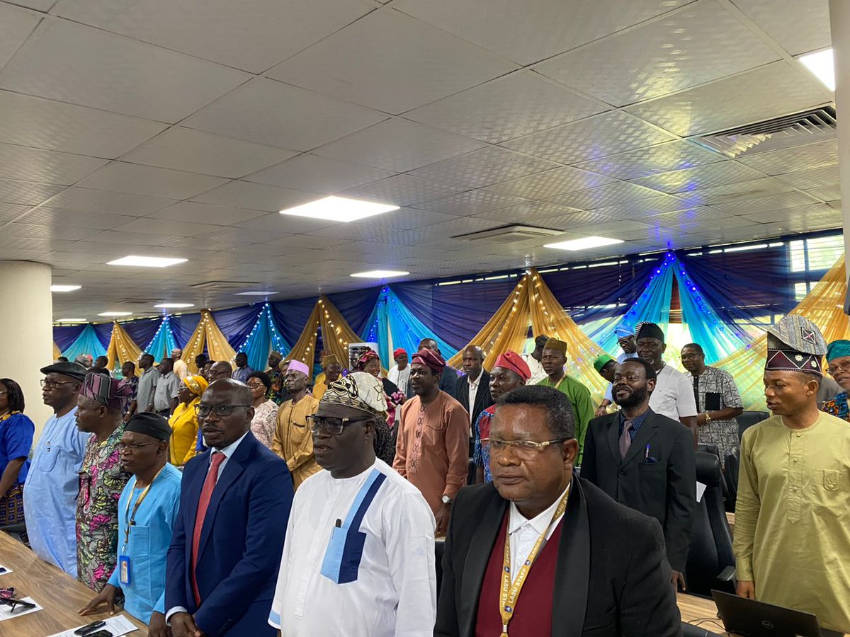 LASUOfficial's tweet photo. Some images from the #LASU27thConvocation Press Conference https://t.co/uYr7xoEdYU