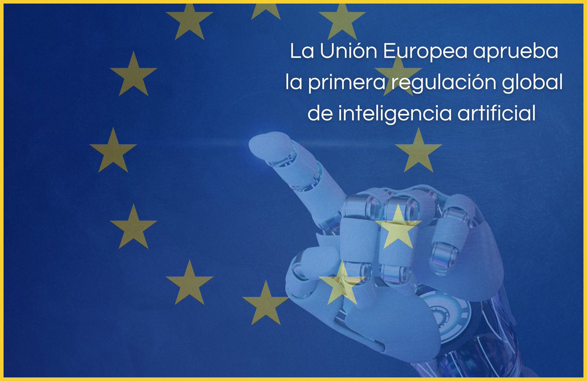 🇪🇺 La Unión Europea aprueba la primera ley de #InteligenciaArtificial del mundo

🤖Una medida que busca desarrollar una #IA segura y fiable, proteger nuestros derechos y fomentar la innovación en Europa

🔗code.intef.es/noticias/la-un…