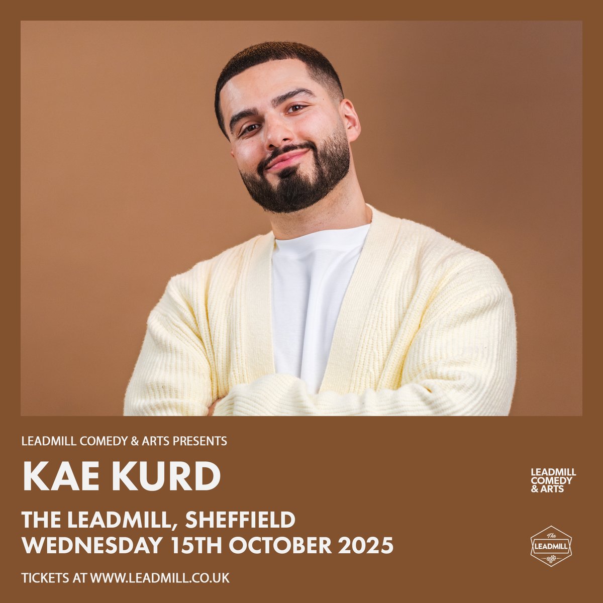 New Show Announcement 🚨 @KaeKurd returns to The Leadmill next October to perform his hysterical brand new show 'What’s O’Kurd?' Tickets on sale right now from: leadmill.co.uk/event/kae-kurd…