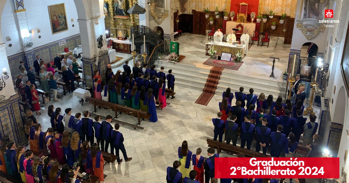 Bachillerato | En el día de ayer, nuestros alumnos de 2° de Bachillerato celebraron su graduación en un acto muy emotivo. 👩‍🎓👨‍🎓

Os esperamos con las puertas abiertas en la que siempre será vuestra casa. 🏡❤️

Gracias a todos por hacer posible este día. 🫂

#muchomásqueunaescuela
