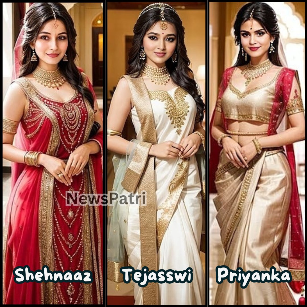 Whose AI look do you like the most....
Likes for #ShehnaazGill  
Retweet for #PriyankaChaharChoudhary
Comments for #TejasswiPrakash 
#TejRan #PriyAnkit #Shehnaazians #PriyAnkitForever #TejRanFam #ShehnaazKaurGill #SidNaaz #BiggBoss