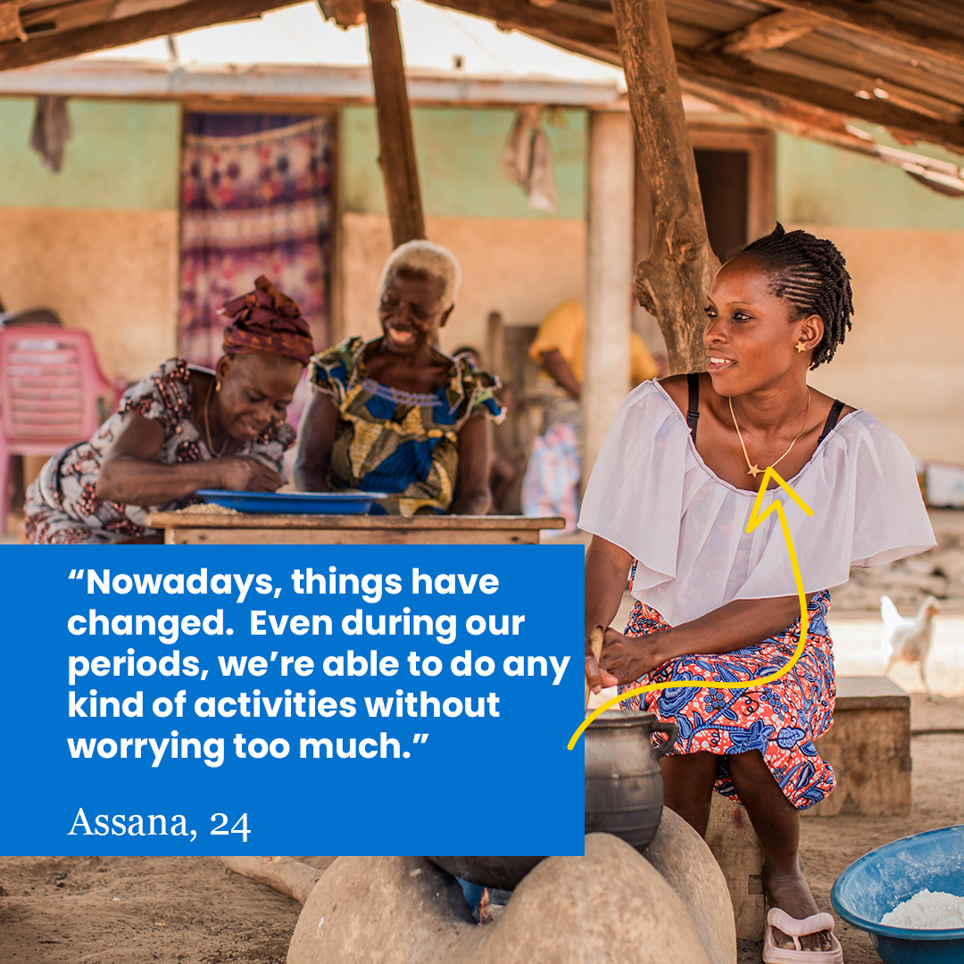 The stigma surrounding menstruation both stems from and worsens gender inequality. This #MHDay2024, three generations of women from Togo discuss their experience of menstruation and the stigma they face #EndPeriodStigma