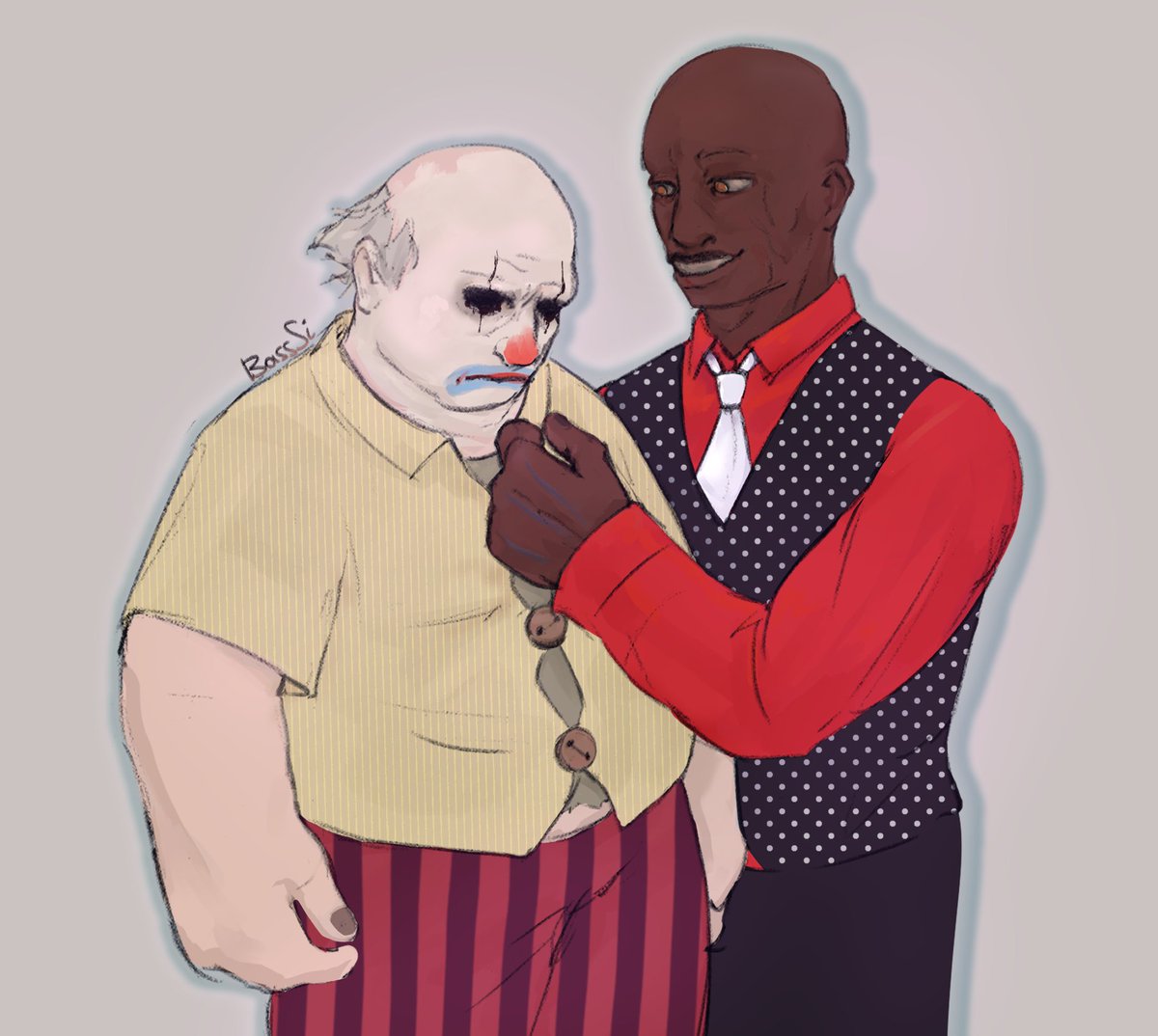 BassSi10's tweet photo. #dbdfanart #dbd #DeadbyDaylgiht #Jeffreyhawk #Kennethchase #HermanCarter https://t.co/mAu1Y8IPja