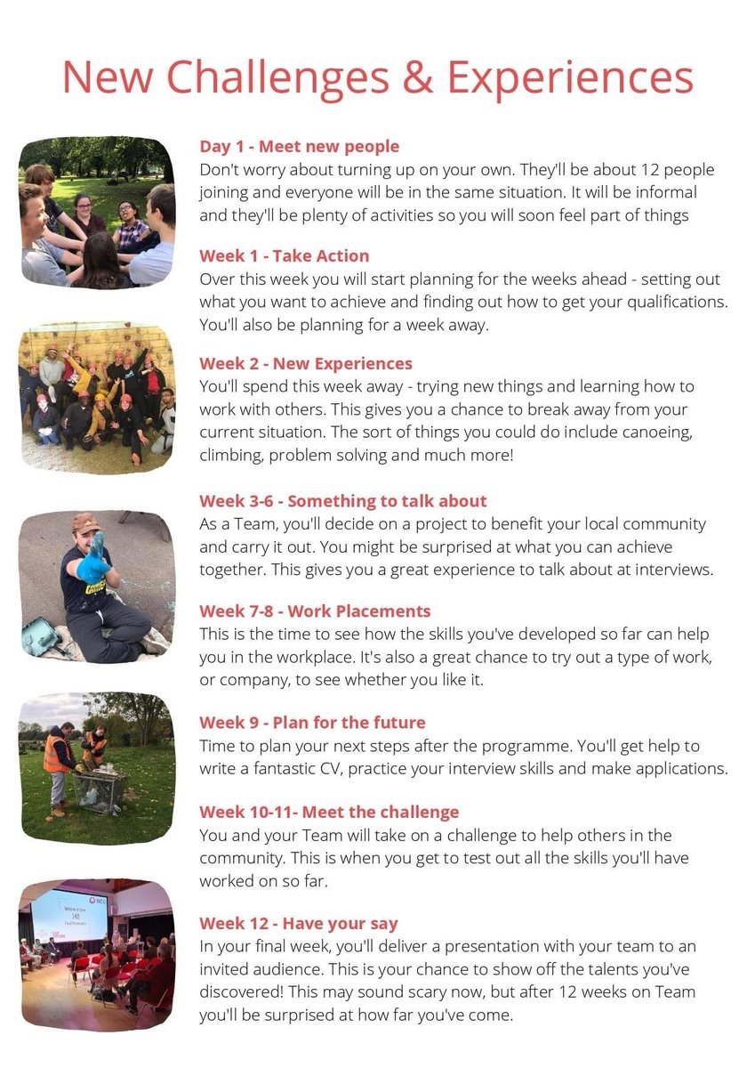 WMP Prince’s Trust Team programme (@bwptrust) on Twitter photo If you're 16-25, NEET and looking for a way to improve your confidence and unlock your potential, the upcoming Team Programme starts on the 10th June in Chelmsley Wood.
If you're interested please contact Dan on 07387098730 or email: daniel.talbot@westmidlands.police.uk If you're 16-25, NEET and looking for a way to improve your confidence and unlock your potential, the upcoming Team Programme starts on the 10th June in Chelmsley Wood.
If you're interested please contact Dan on 07387098730 or email: daniel.talbot@westmidlands.police.uk
