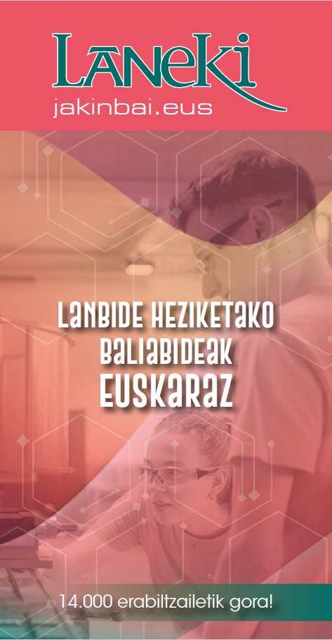 Lanbide Heziketako euskarazko materialen katalogoa argitaratu da, hemen: jakinbai.eus/honi-buruz/Kat… @ikaslanaraba @IkaslanBizkaia @ikaslangipuzkoa @HETELFP @FPeuskadi