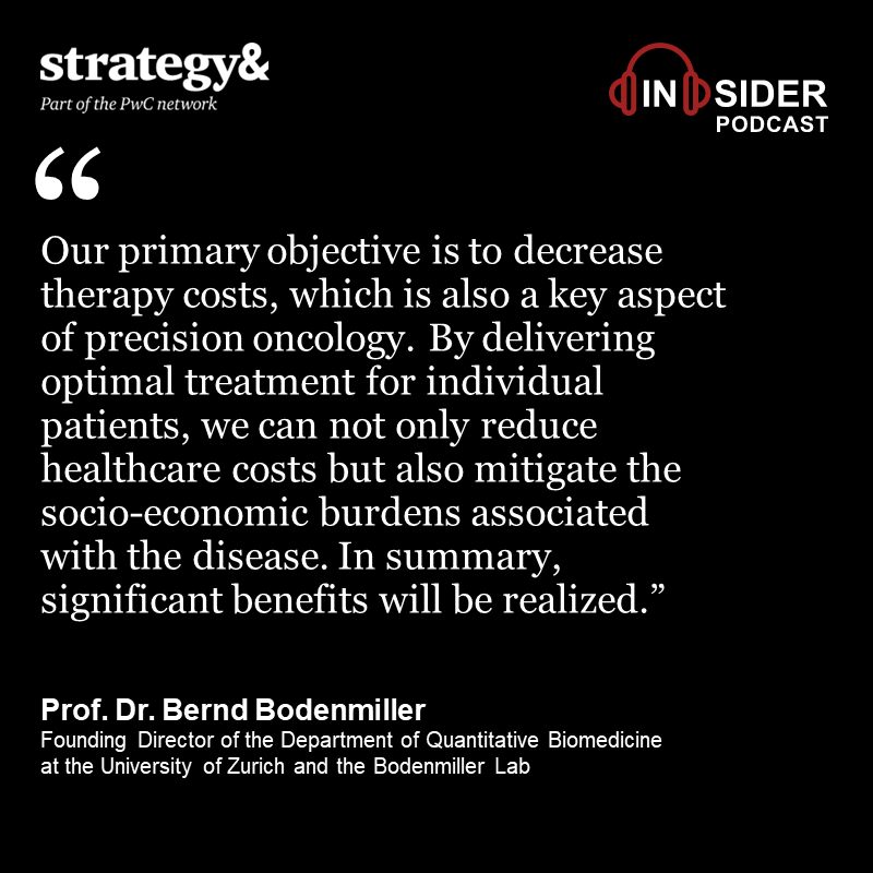 Opportunities and challenges of #precisiononcology: Andreas Wicki and Bernd discuss the power of technology, cost effectiveness, and regulations in the latest #StrategyandInsider podcast episode. Find out how technology and data help in fighting #cancer: podcasts.apple.com/de/podcast/str…