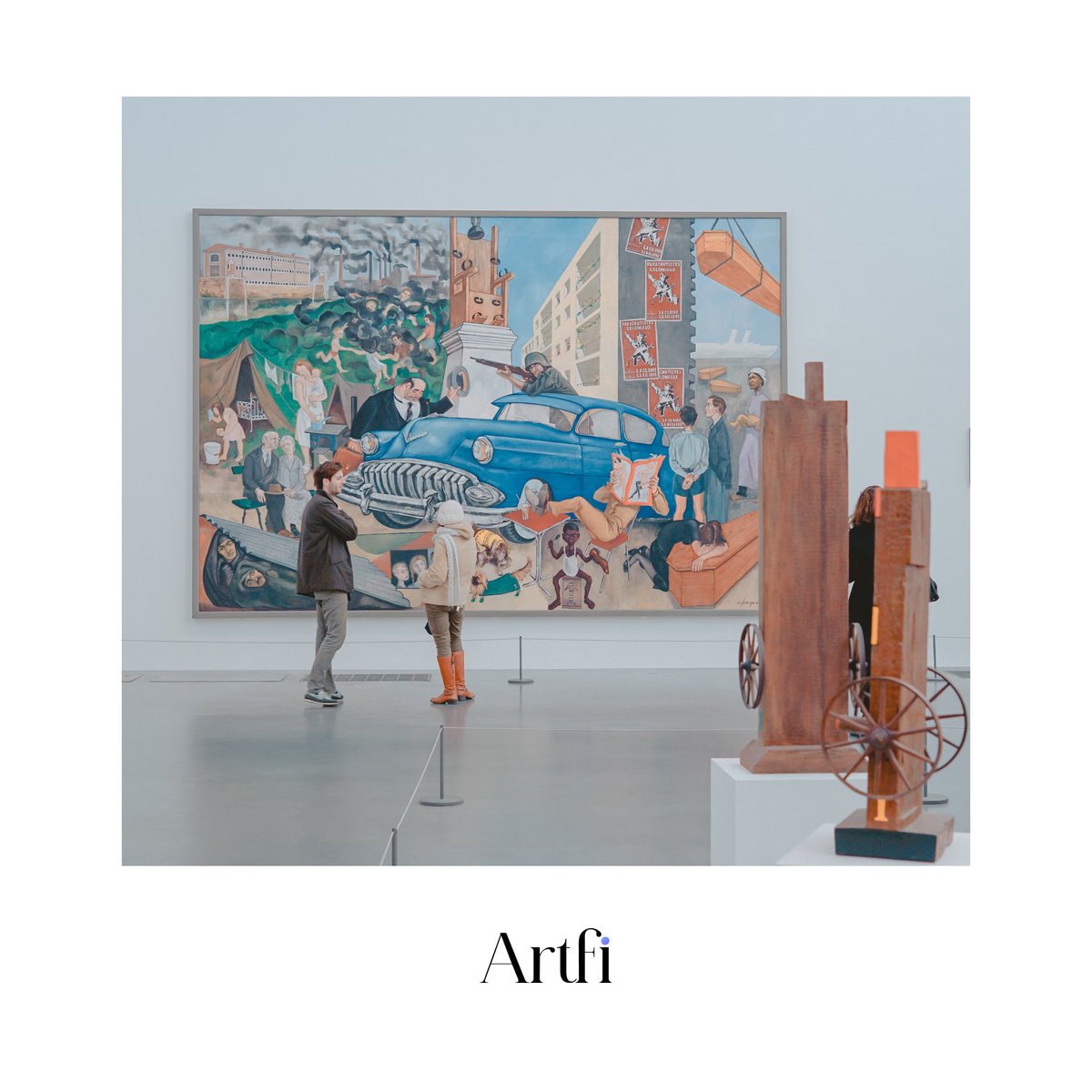 Have you thought how many members in your family and friend circle invest in #Art? Art was never democratic, it was secluded over centuries. However, art is one of the most profitable asset class but not accessible. At Artfi, we're on a mission to democratize the $1.7 trillion