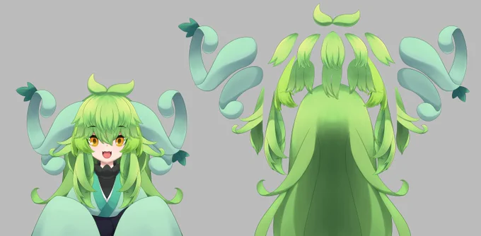 チオちゃん髪の毛パーツセットです(何もわからん)