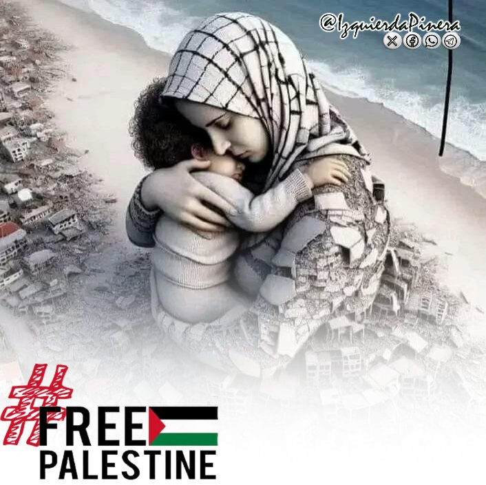Abajo el genocidio, no somos indiferentes #FreePalestine #MiMovilEsPatria #DeZurdaTeam