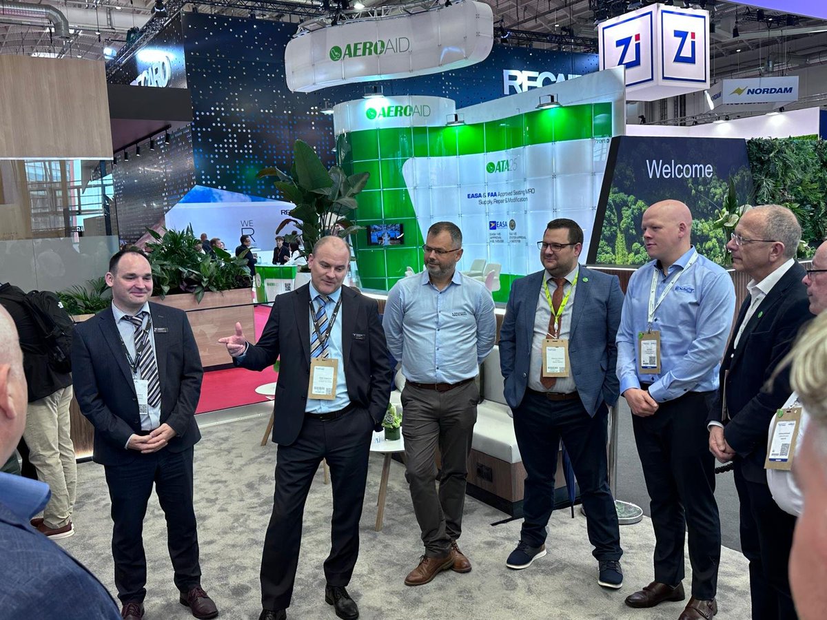 Bradfor Ltd (@bradforltd) on Twitter photo ✈️ <a href="/aix_expo/">Aircraft Interiors Expo</a> 2024 | FINAL DAY
What a whirlwind of a week it has been for our team here in Hamburg!
A big thank you also to Keith Anderson and <a href="/Thompson_Aero/">ThompsonAeroSeating</a> for the invitation to visit their stand, where we had the opportunity to view their new range of products!
#AIX2024 ✈️ <a href="/aix_expo/">Aircraft Interiors Expo</a> 2024 | FINAL DAY
What a whirlwind of a week it has been for our team here in Hamburg!
A big thank you also to Keith Anderson and <a href="/Thompson_Aero/">ThompsonAeroSeating</a> for the invitation to visit their stand, where we had the opportunity to view their new range of products!
#AIX2024