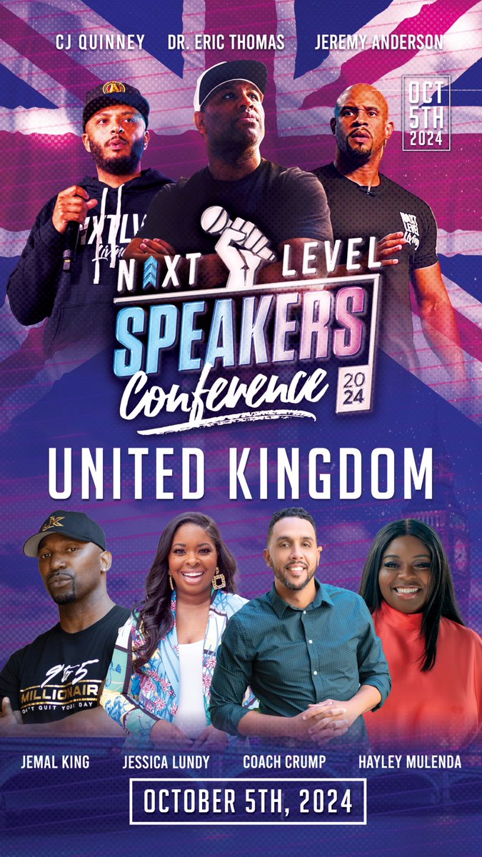 HayleyMulenda's tweet image. YOUR GIRL IS SPEAKING ALONGSIDE THE GREATS!!! 

GOD IS GOOD!!

If you want be in the room.. WE BRINGING THEM TO LONDON!!

@Ericthomasbtc 

nextlevelspeakersuk.com/2024waitlistuk