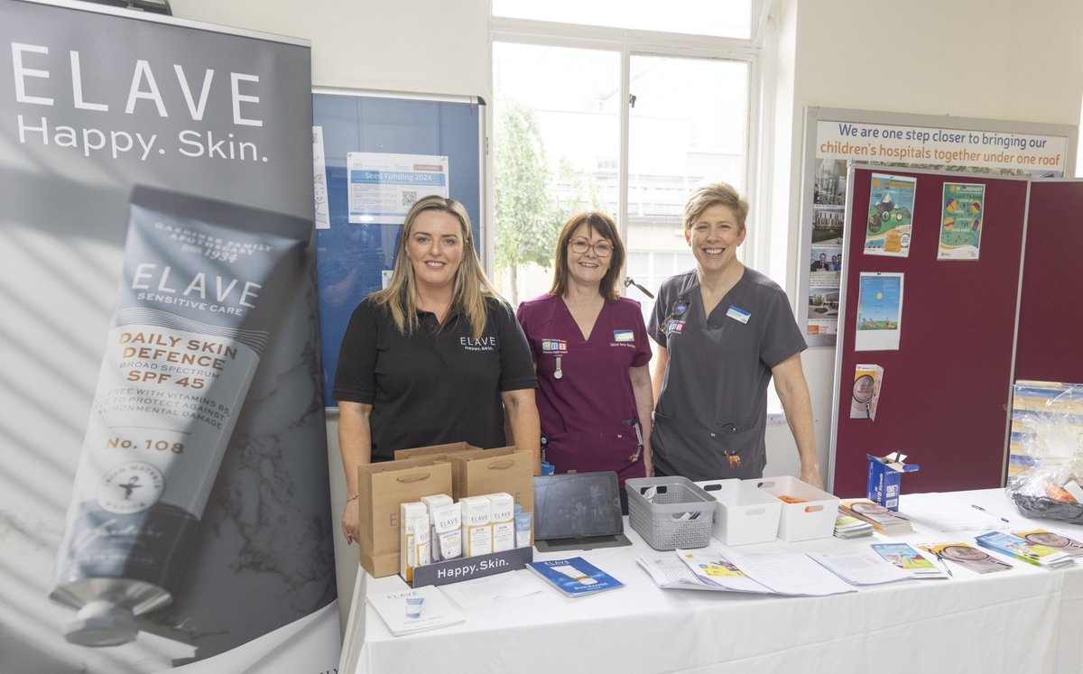 Annette Durkan (@annettedurkan) on Twitter photo Thank you to <a href="/ElaveSkincare/">Elave Skincare</a> for supporting our Sun Safety Awareness morning in Crumlin <a href="/CHI_Ireland/">Children's Health Ireland</a> , great to speak to our colleagues about sun safety ☀️ Thank you to <a href="/ElaveSkincare/">Elave Skincare</a> for supporting our Sun Safety Awareness morning in Crumlin <a href="/CHI_Ireland/">Children's Health Ireland</a> , great to speak to our colleagues about sun safety ☀️