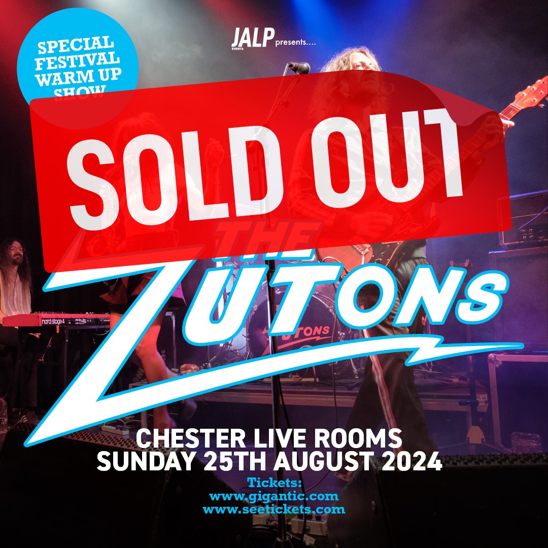 The Zutons (@zutonsthe) on Twitter photo Our special festival warm up show in Chester is sold out, last remaining tickets for <a href="/LincolnDrill/">Lincoln Drill</a> (26 June) and <a href="/thepicturedrome/">The Picturedrome, Holmfirth</a> (27 June) are available here thezutons.os.fan Our special festival warm up show in Chester is sold out, last remaining tickets for <a href="/LincolnDrill/">Lincoln Drill</a> (26 June) and <a href="/thepicturedrome/">The Picturedrome, Holmfirth</a> (27 June) are available here thezutons.os.fan