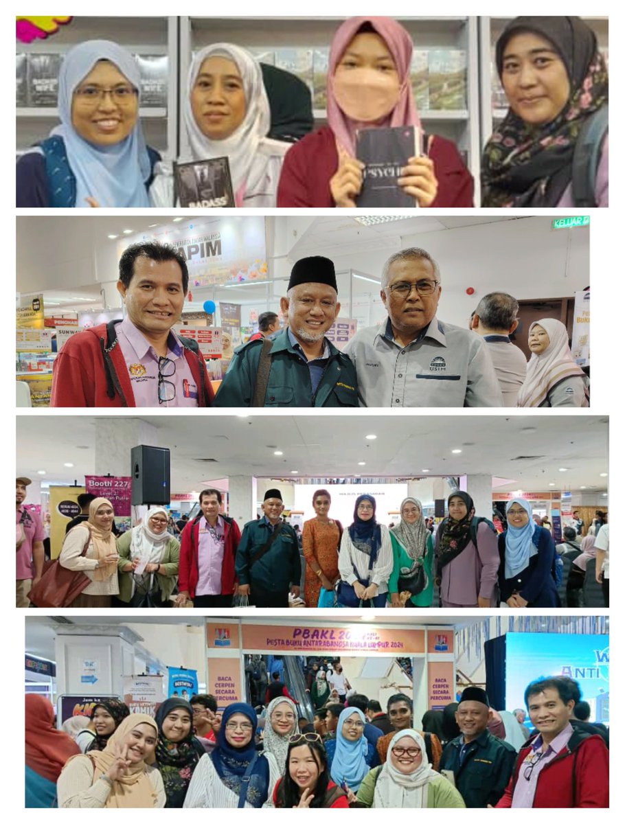 PerpustakaanIPG's tweet photo. Lawatan ke Pesta Buku Antarabangsa Kuala Lumpur (PBAKL) 2024 https://t.co/6l35sV4tjA https://t.co/m4zEQFsX6B