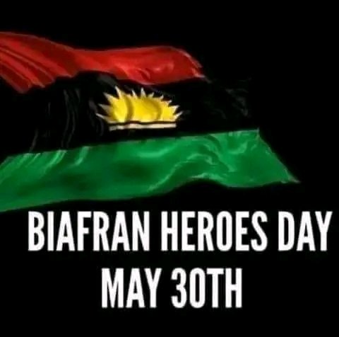 #May30thBiafraHeroesDay Never shall we forget our heroes and heroines who laid down their lives for our existence.  we salute their resilience spirit,  strength, power, grit and courage.  #BiafraFreedom is a reality!
#IPOB #30thMay 
 #BiafraRememberanceDay