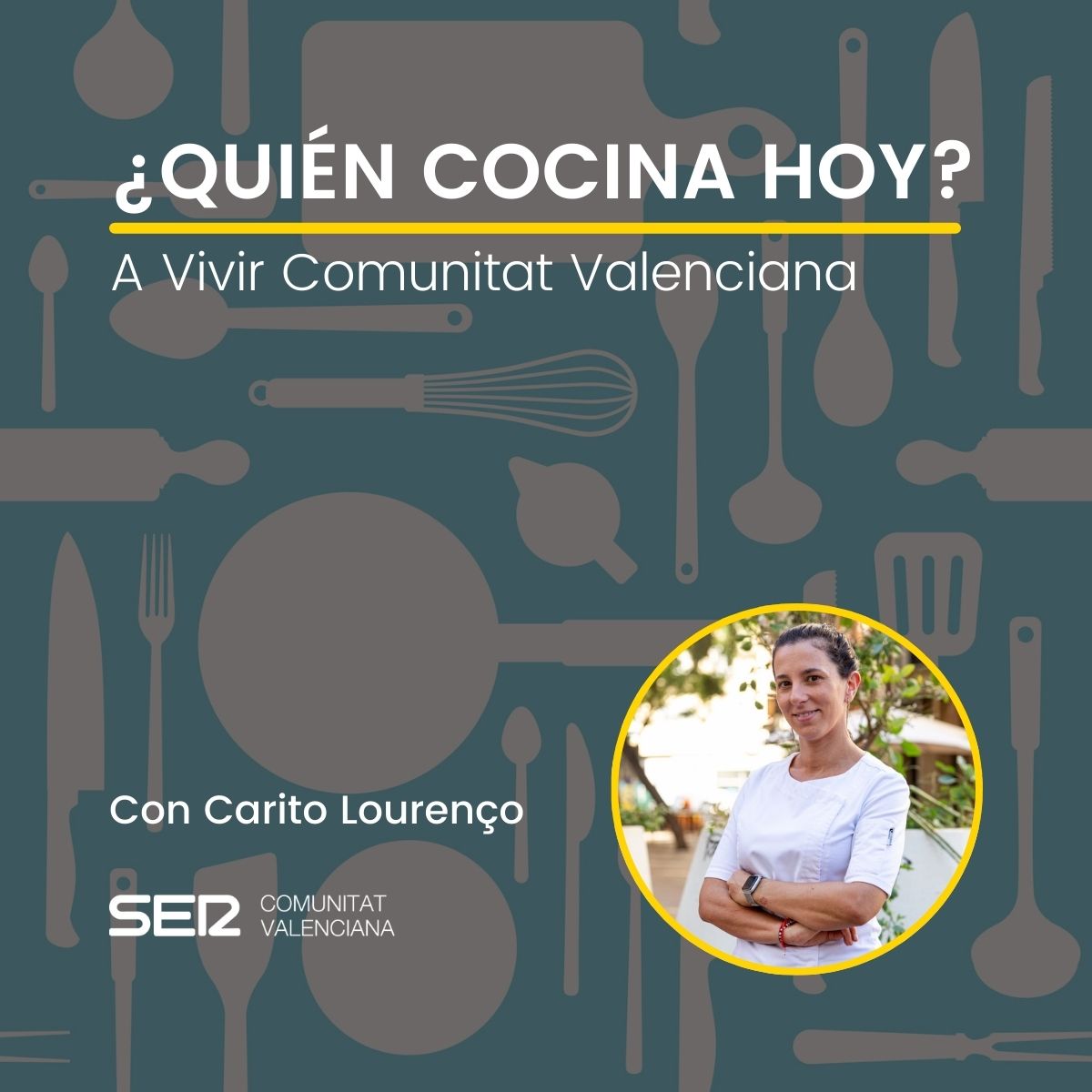 #AVivirCV | "¿Quién cocina hoy?" con 🎙 Carito Lourenço de <a href="/fierrovlc/">FIERRO</a> 

🎧 #Podcast: cadenaser.com/audio/17170687…