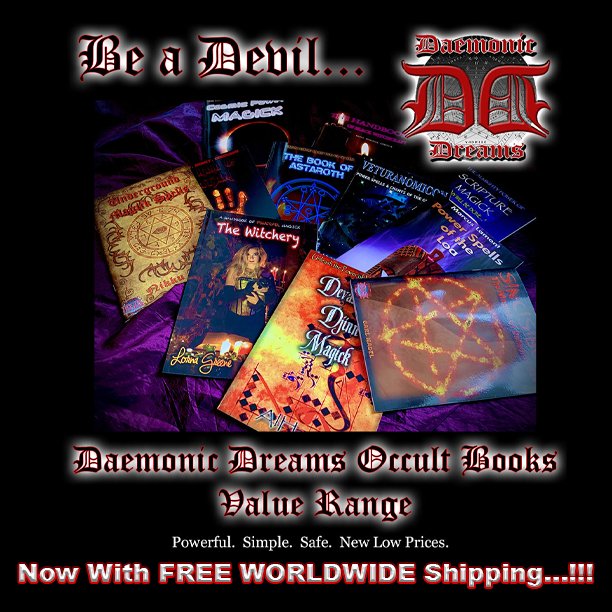 Daemonic Dreams Value Range 

A selction of some of our very finest smaller titles from yesteryear - now at massively-reduced prices! 

Get your copy HERE >>>
daemonicdreams.com/daemonic-dream… 

#blackmagick #whitemagick #magick #Occult #spells #witch #witchcraft #Occultism #occultbooks