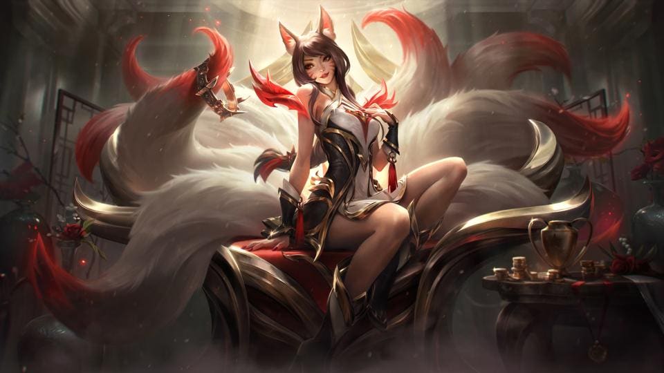 GIVEAWAY 🎉   

I'll be giving away one $500 Ahri Skin Bundle (any server!!)  

All you have to do is:   

- Follow 
@HecarimIRL
- Like   
- Retweet  
 - Comment your summoner name and server, and have your DMs open!

The winner will be chosen when the bundle is out.

GOOD LUCK~!