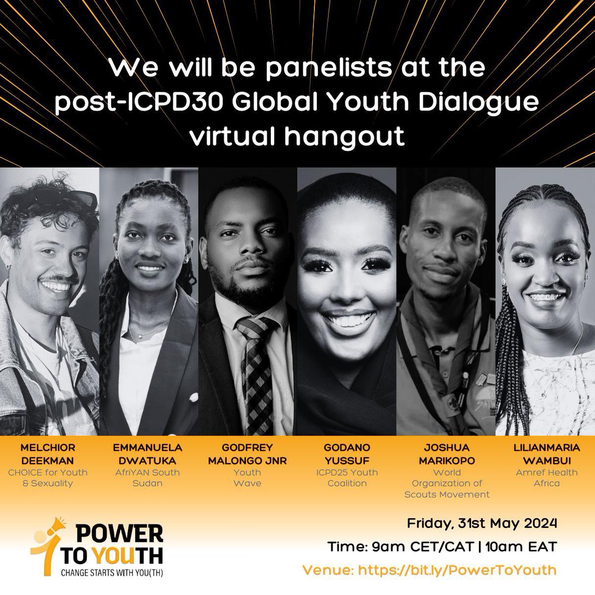 Joining these global leaders and powerhouses for the Post ICPD30 Global Youth Dialogue hangout tomorrow at youth-in-action.mn.co/events/icpd30-…